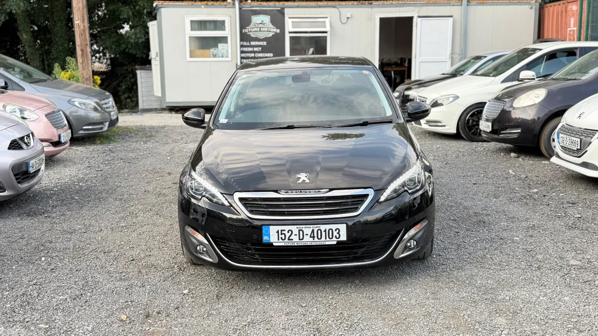 Peugeot 308 Hatchback, Petrol, 2015, Black
