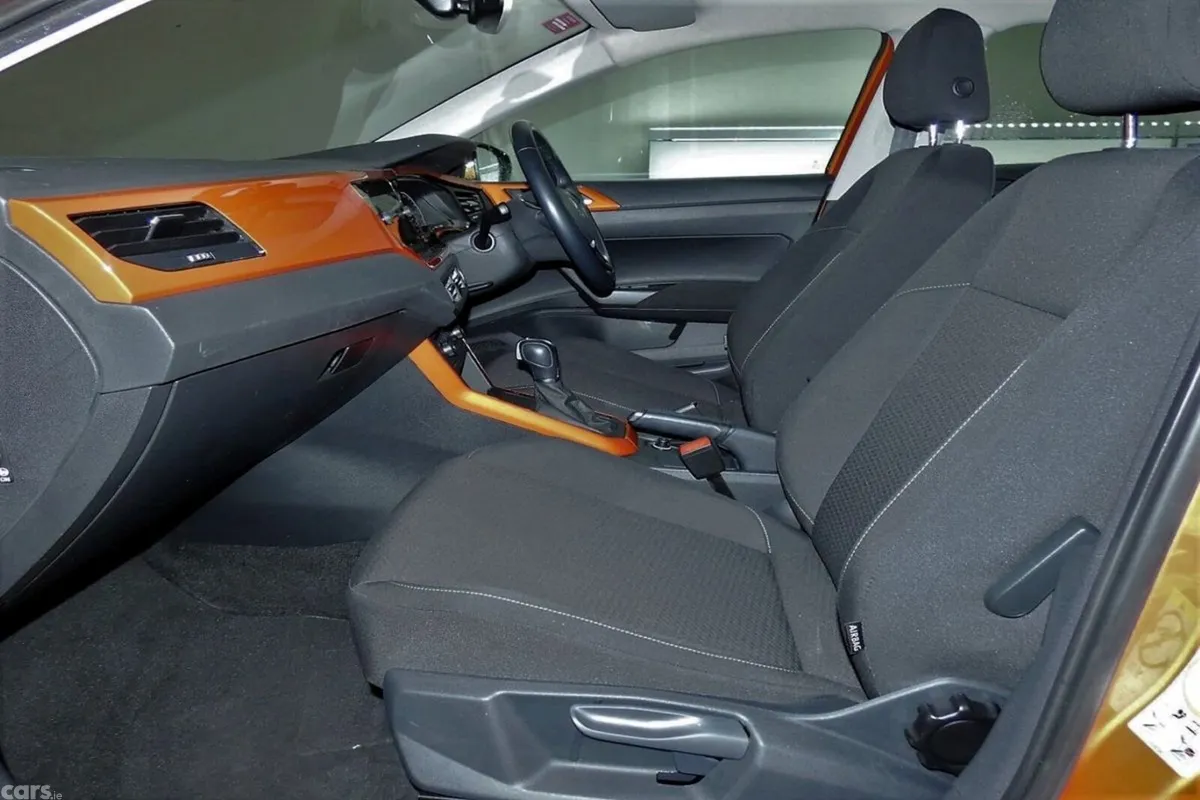 Volkswagen Polo Hatchback, Petrol, 2018, Orange