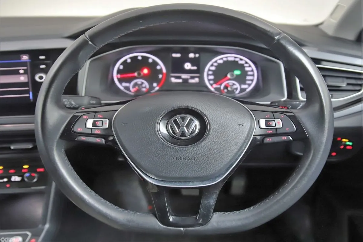 Volkswagen Polo Hatchback, Petrol, 2018, Orange