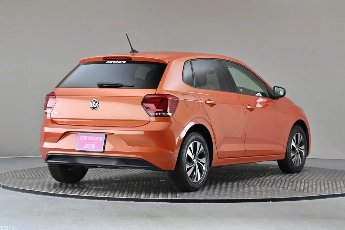 Volkswagen Polo Hatchback, Petrol, 2018, Orange