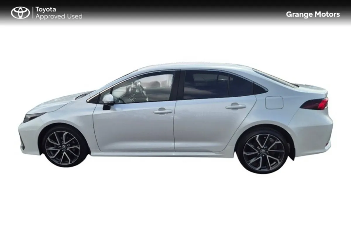 Toyota Corolla Saloon, Petrol Hybrid, 2023, White