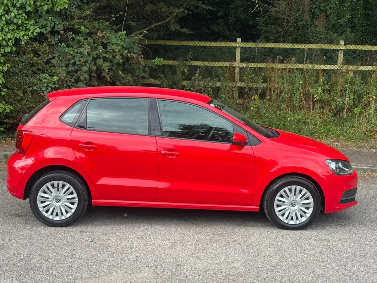 Volkswagen Polo Hatchback, Petrol, 2017, Red