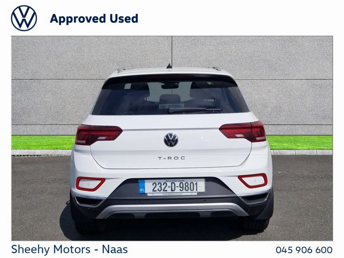 Volkswagen T-Roc SUV, Petrol, 2023, White