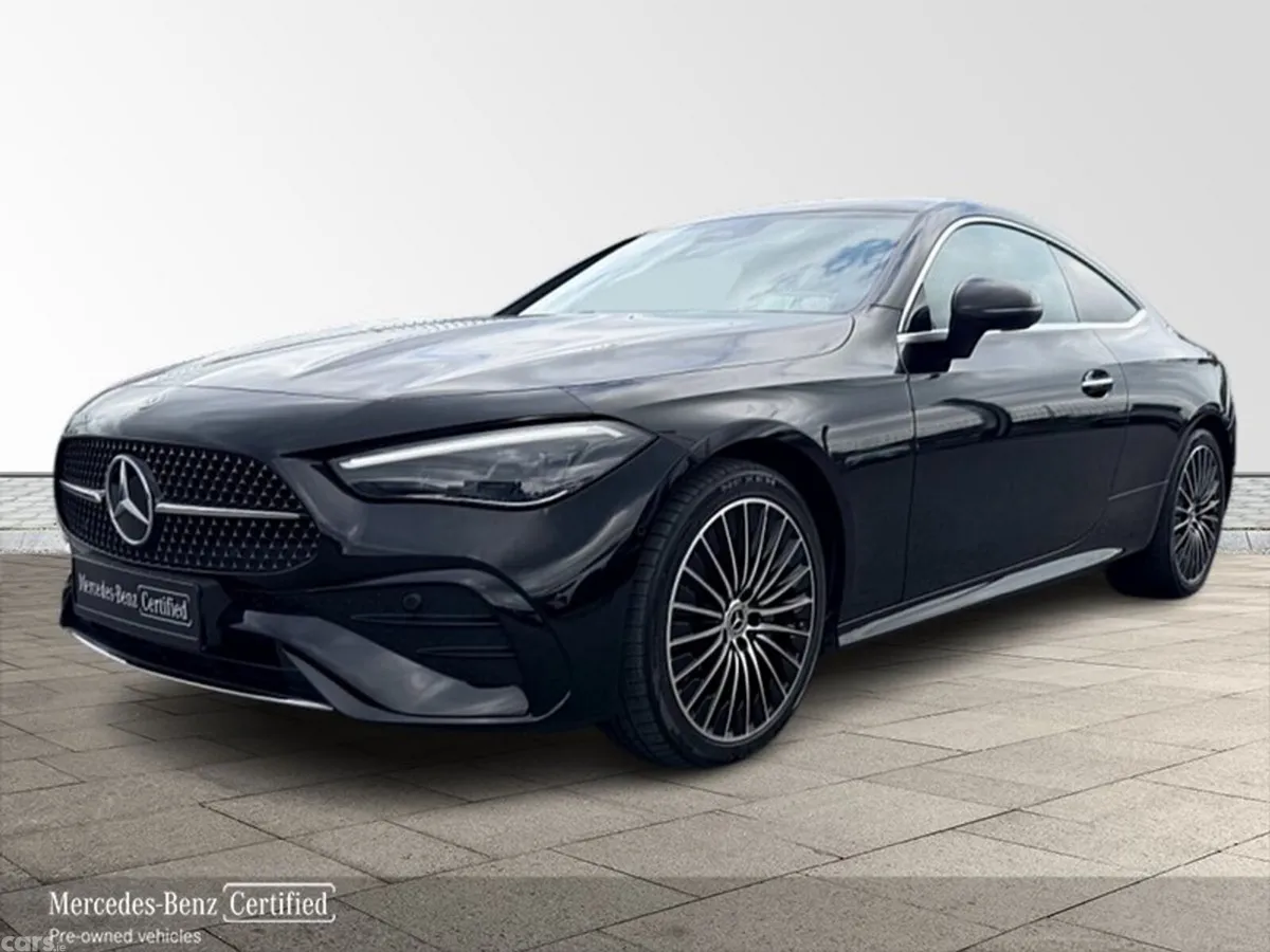 Mercedes-Benz CLE Coupe, Diesel Hybrid, 2024, Black