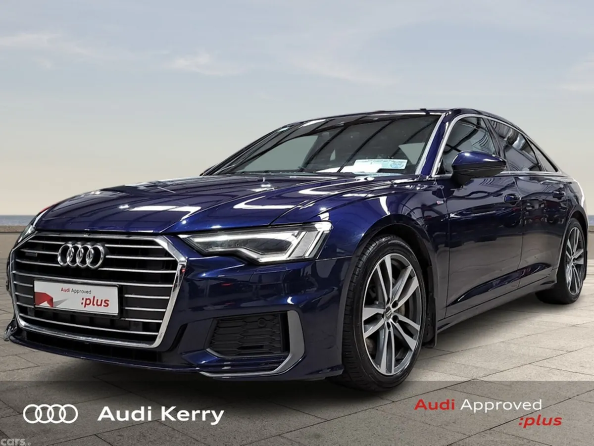 Audi A6 Saloon, Petrol Plug-in Hybrid, 2021, Blue