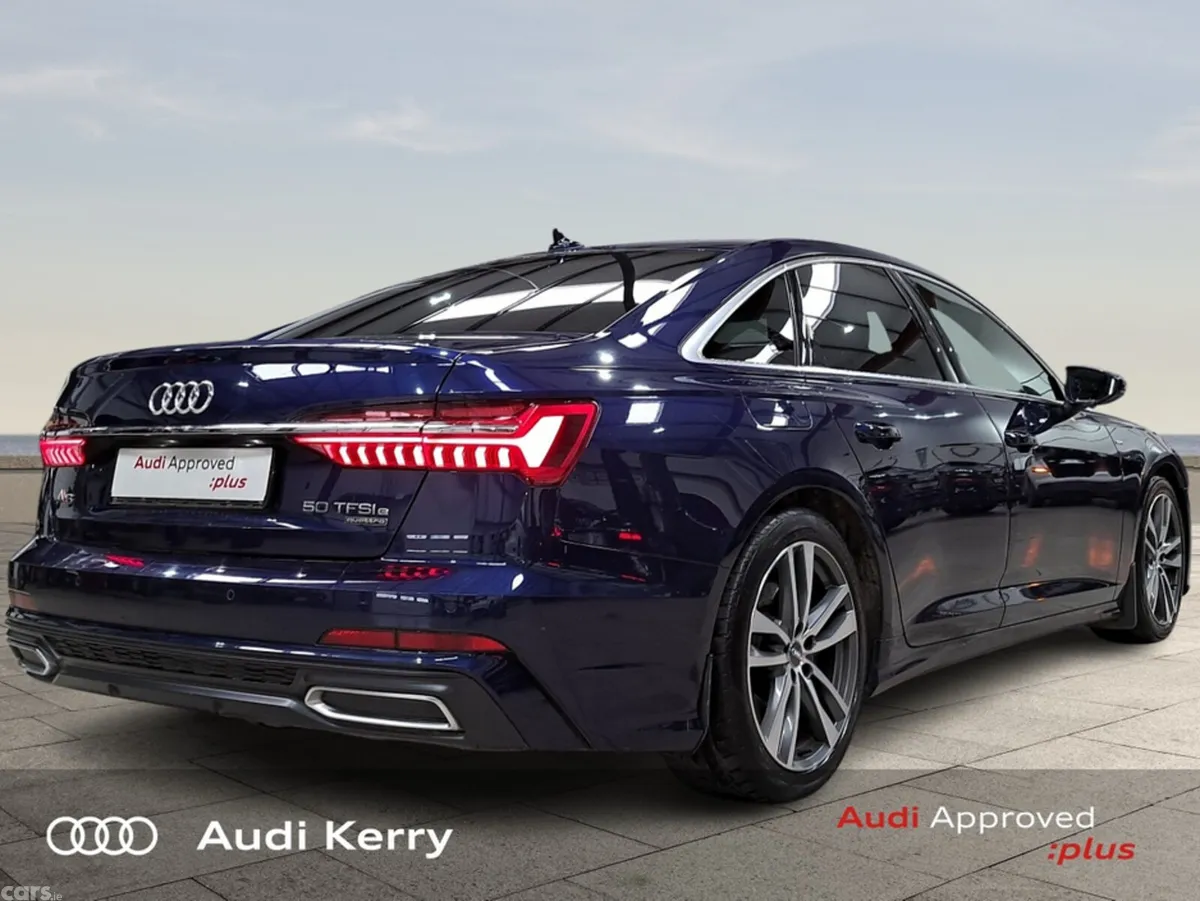 Audi A6 Saloon, Petrol Plug-in Hybrid, 2021, Blue