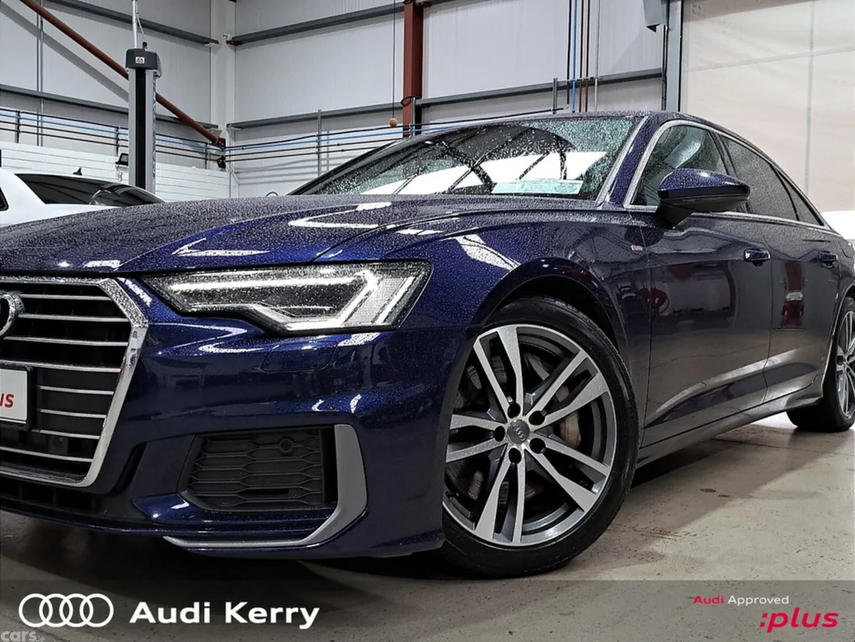 Audi A6 Saloon, Petrol Plug-in Hybrid, 2021, Blue