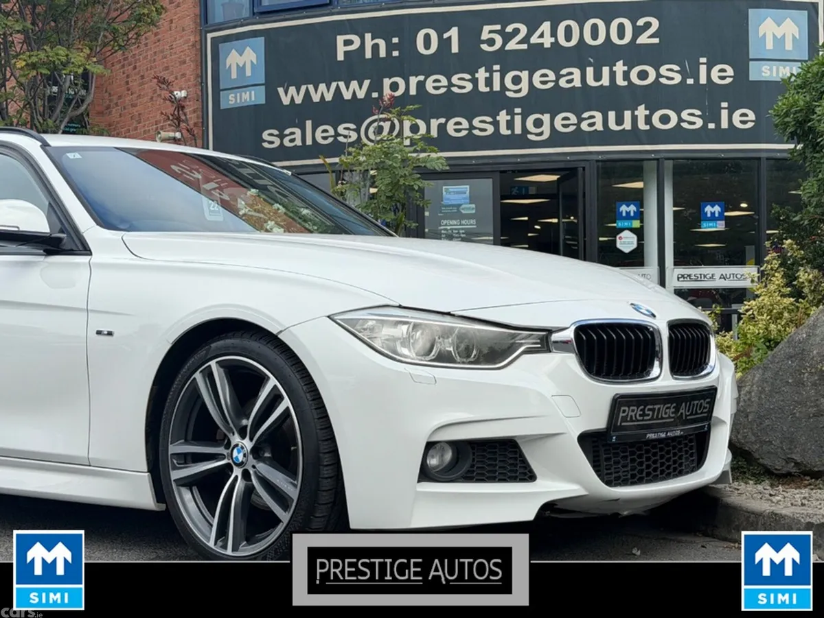 BMW 3-Series Estate, Diesel, 2013, White