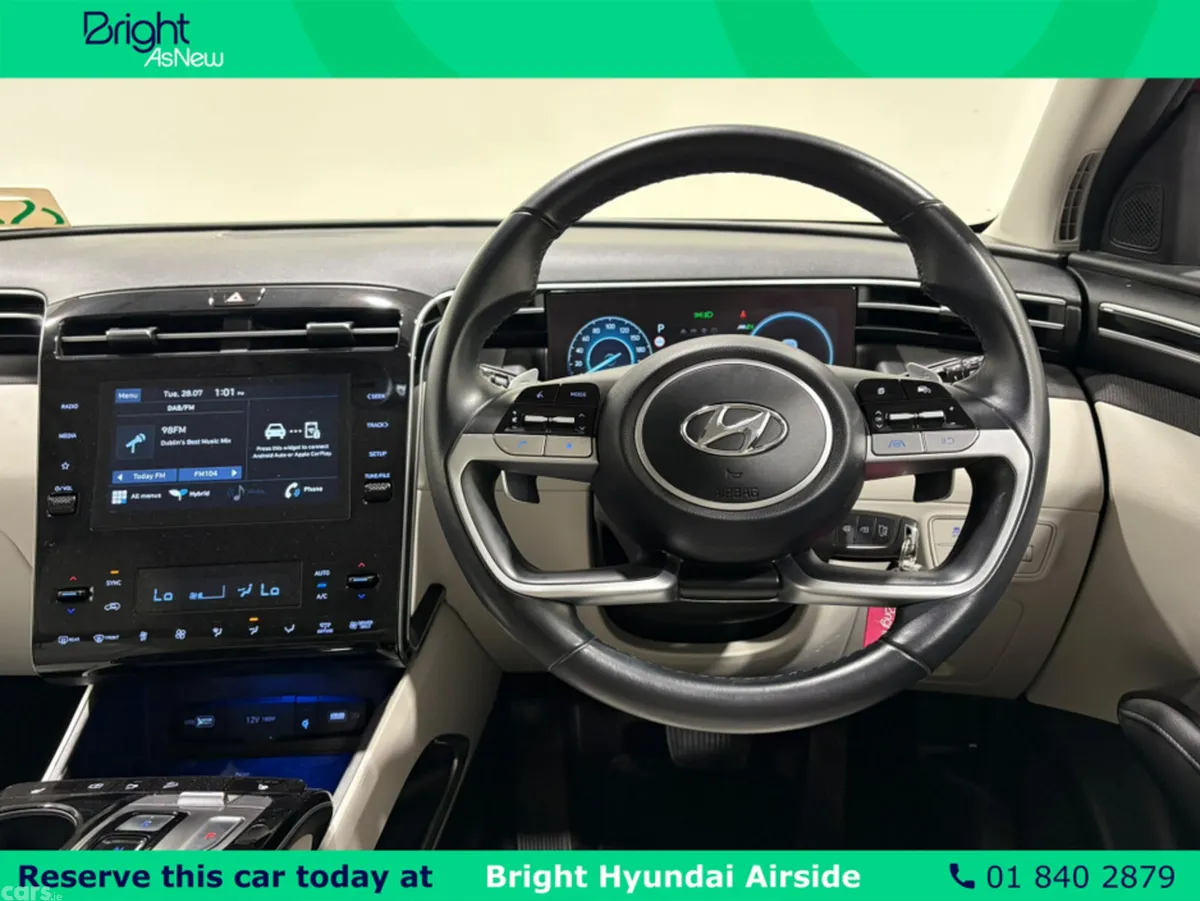 Hyundai Tucson MPV, Petrol Hybrid, 2023, Red
