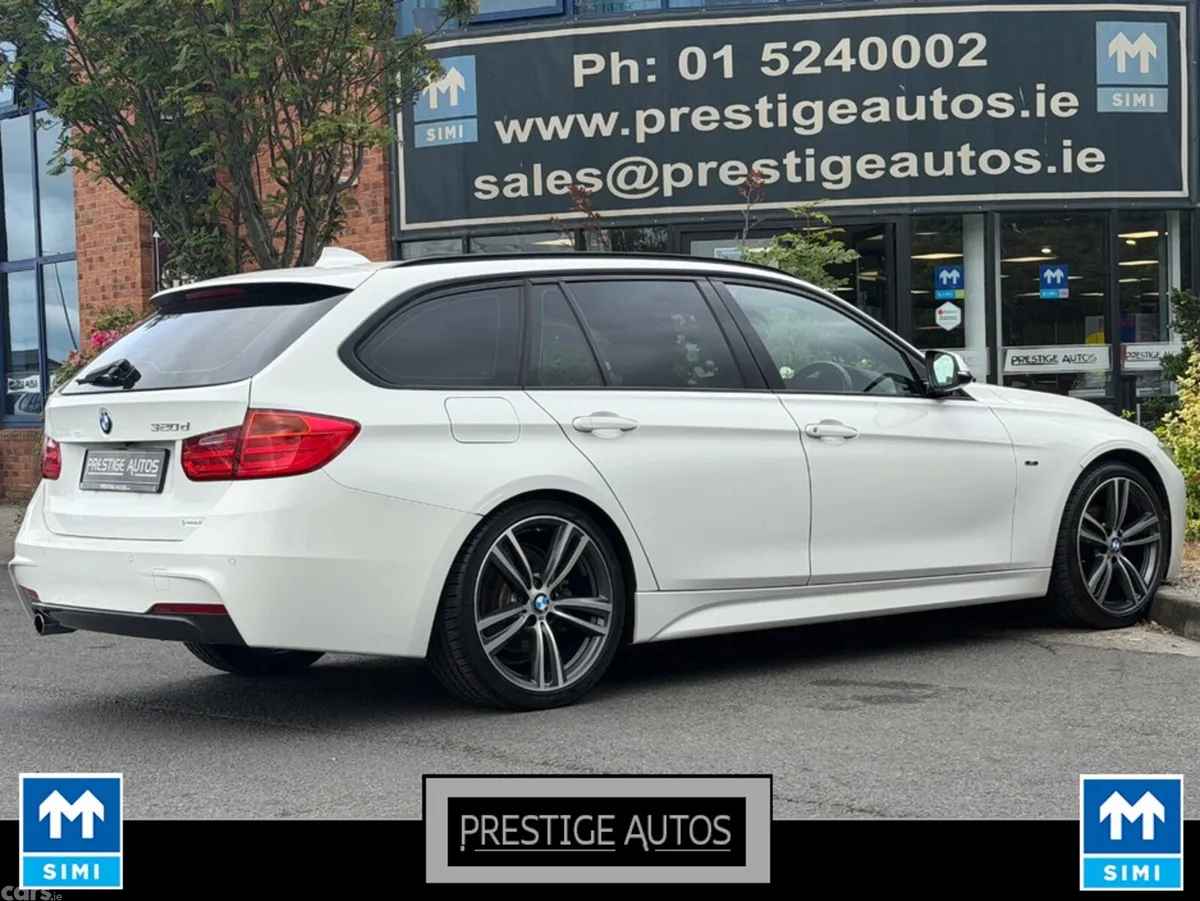 BMW 3-Series Estate, Diesel, 2013, White