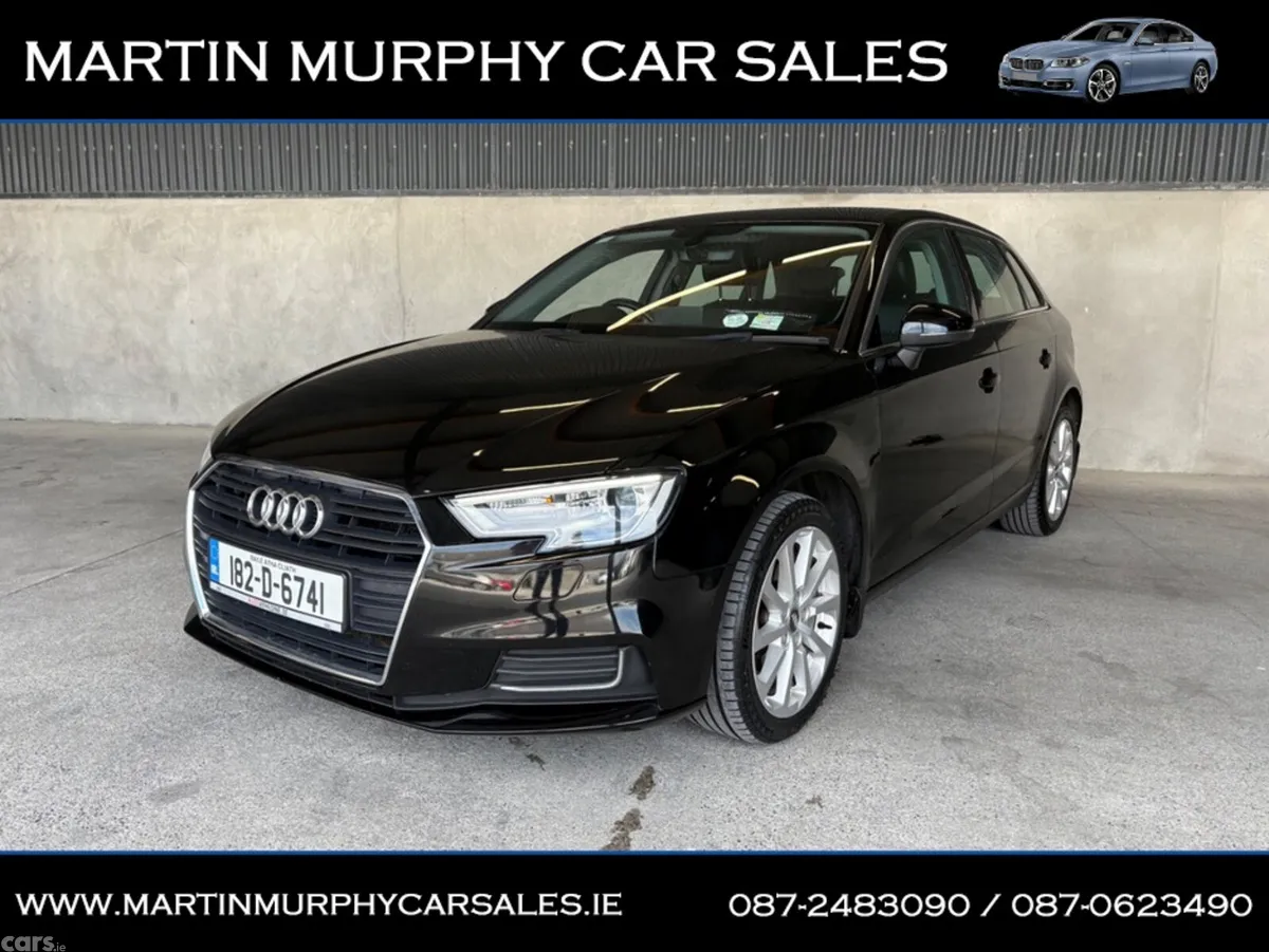Audi A3 Hatchback, Diesel, 2018, Black