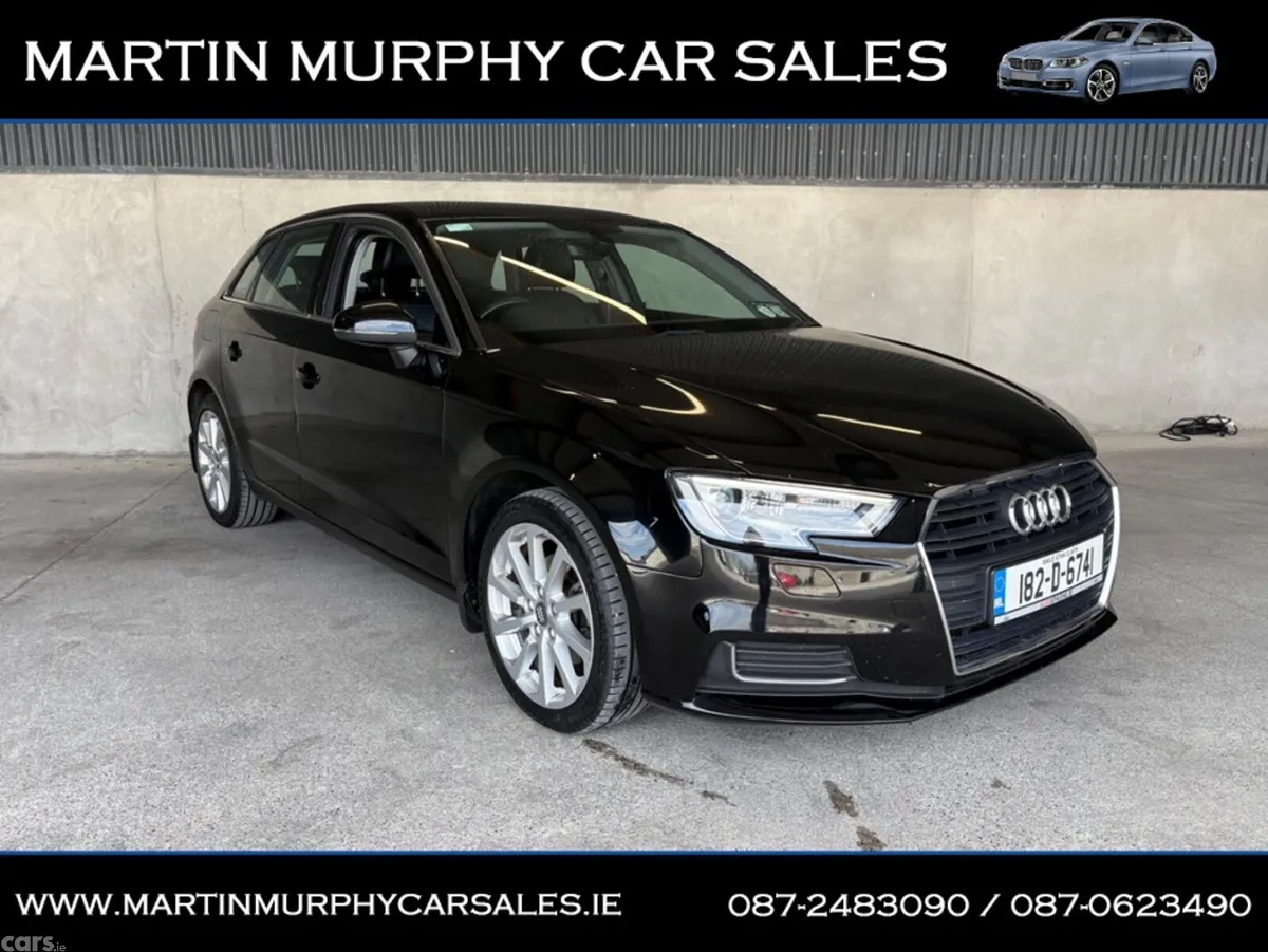 Audi A3 Hatchback, Diesel, 2018, Black