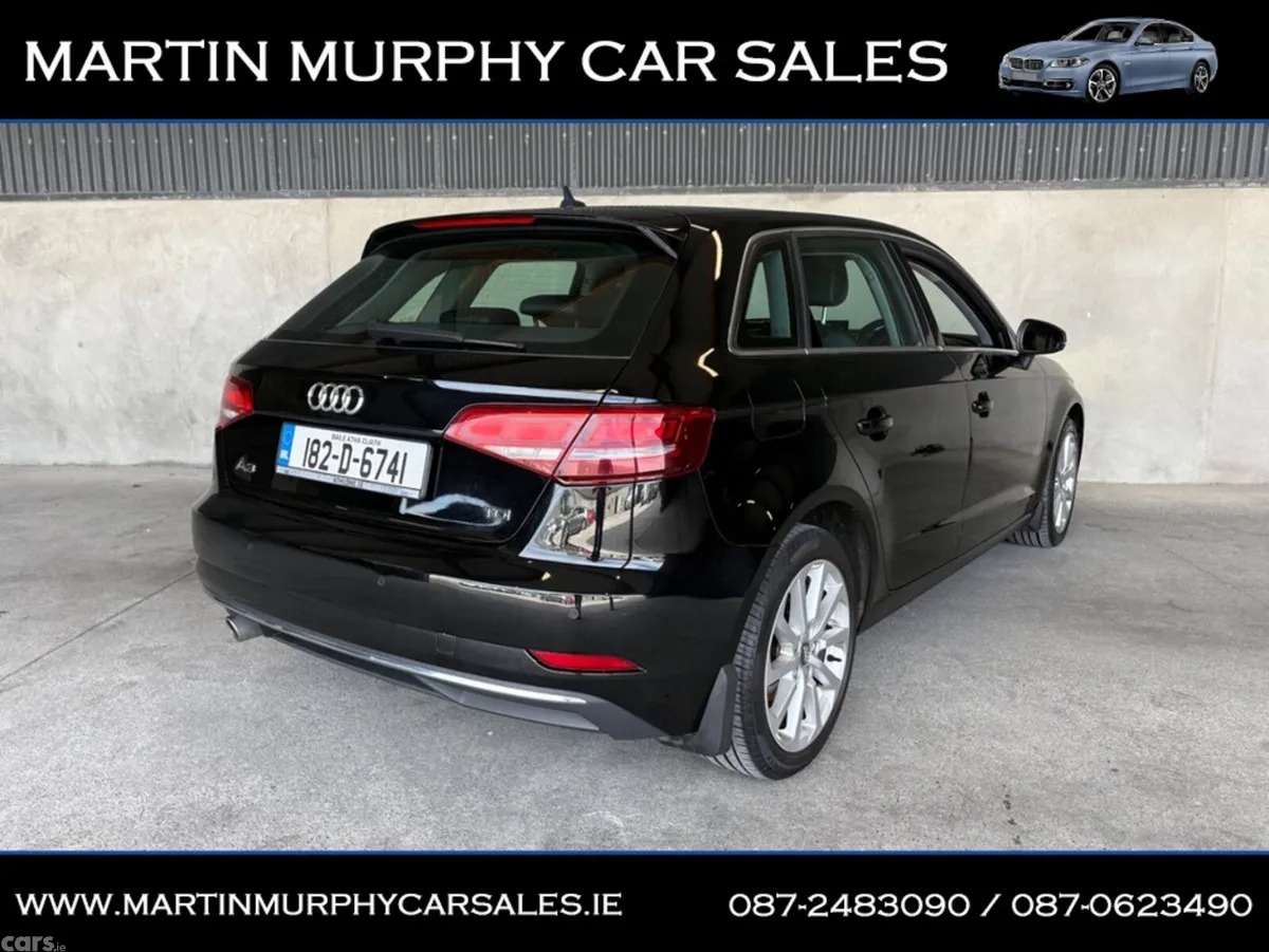 Audi A3 Hatchback, Diesel, 2018, Black