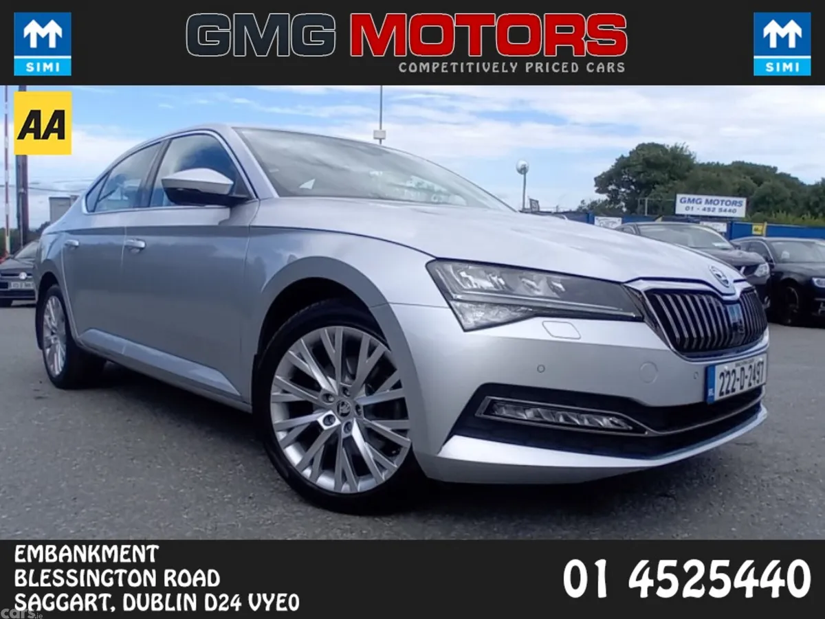 Skoda Superb Hatchback, Diesel, 2022, Grey