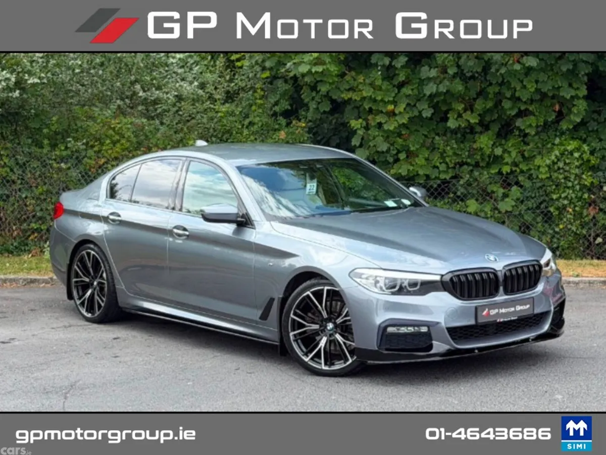 BMW 5-Series Saloon, Diesel, 2018, Blue