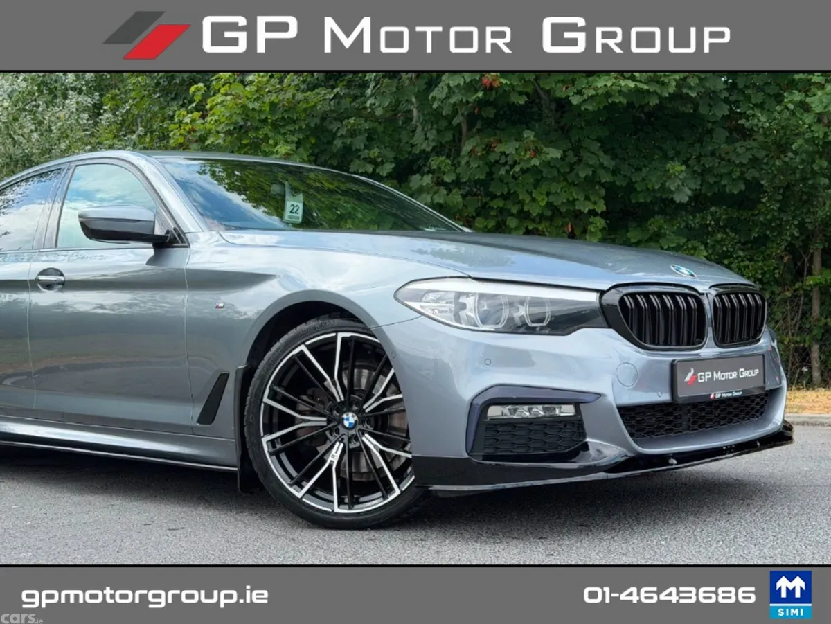 BMW 5-Series Saloon, Diesel, 2018, Blue