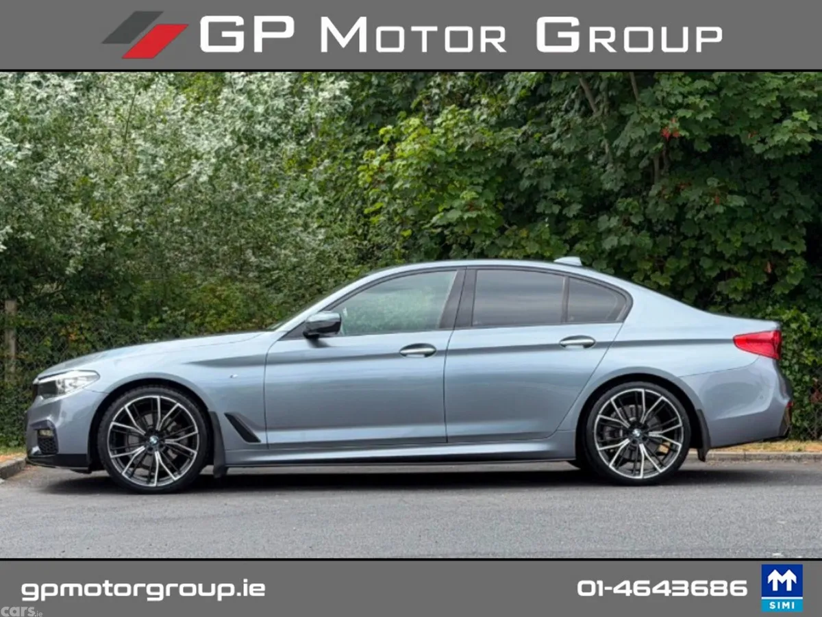 BMW 5-Series Saloon, Diesel, 2018, Blue