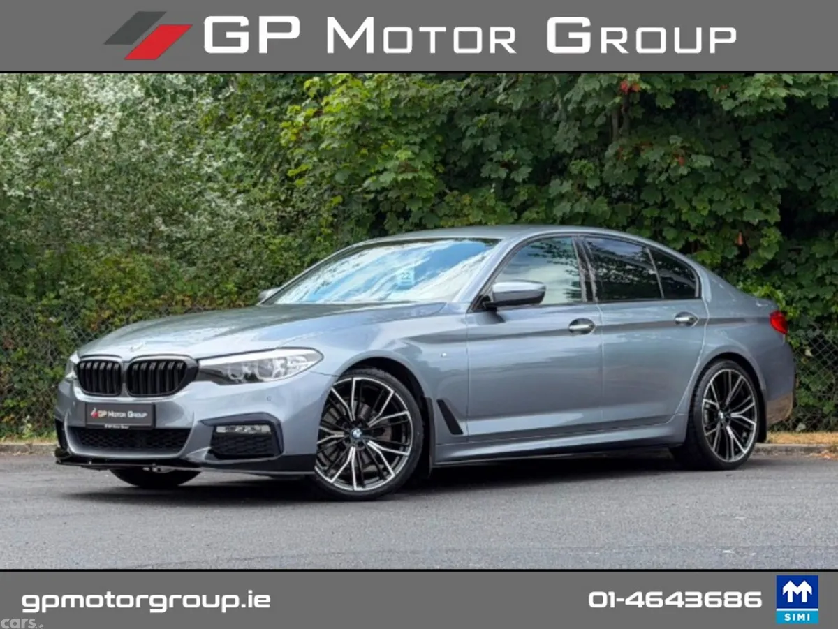 BMW 5-Series Saloon, Diesel, 2018, Blue