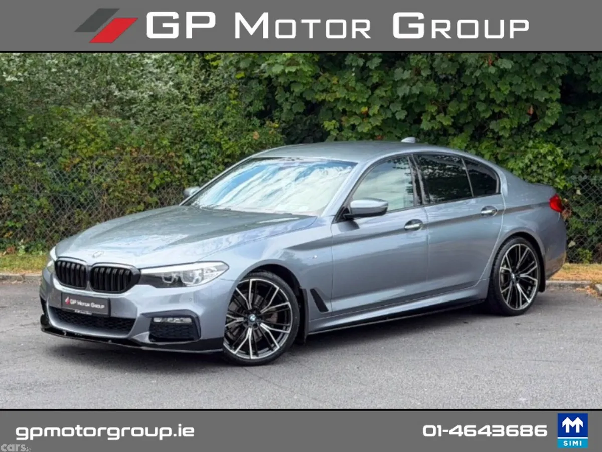 BMW 5-Series Saloon, Diesel, 2018, Blue