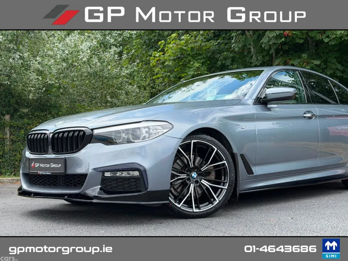 BMW 5-Series Saloon, Diesel, 2018, Blue