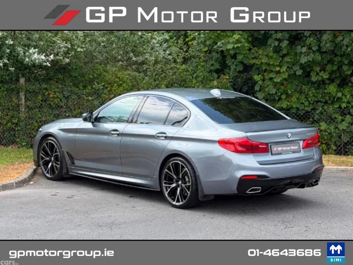 BMW 5-Series Saloon, Diesel, 2018, Blue