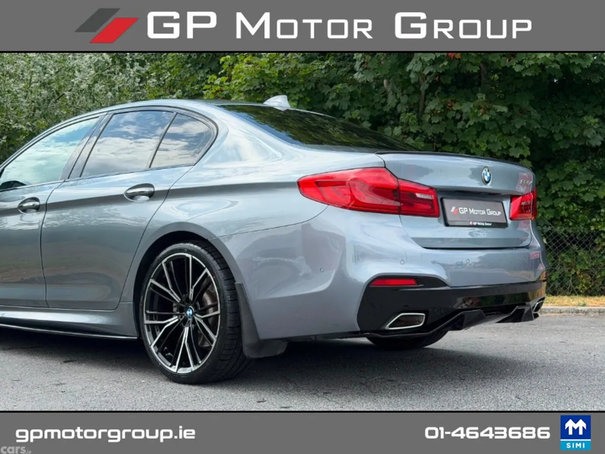 BMW 5-Series Saloon, Diesel, 2018, Blue