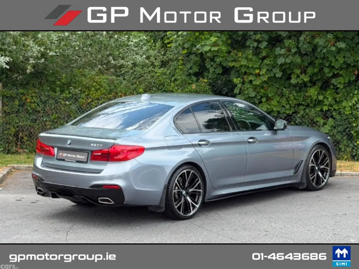 BMW 5-Series Saloon, Diesel, 2018, Blue
