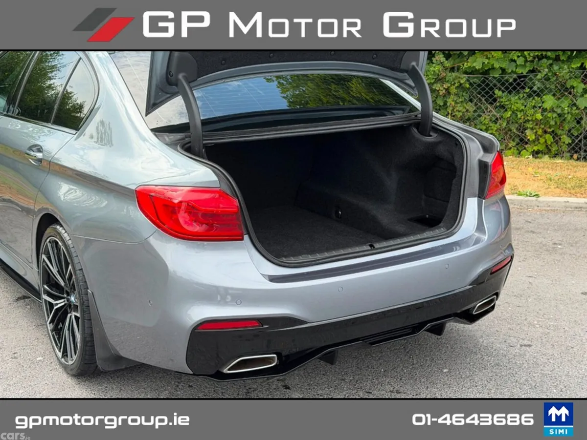 BMW 5-Series Saloon, Diesel, 2018, Blue