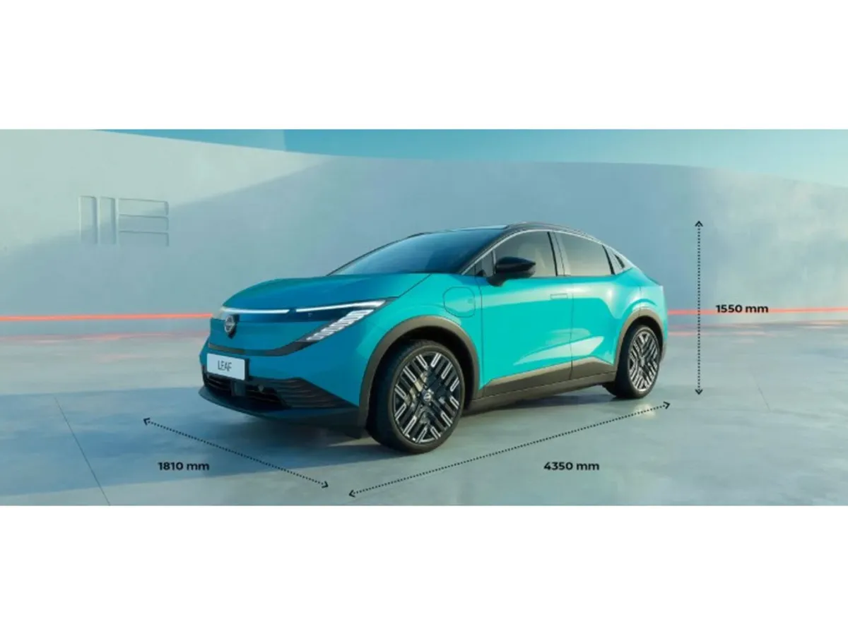 Nissan Leaf Hatchback, Electric, 2027, Blue
