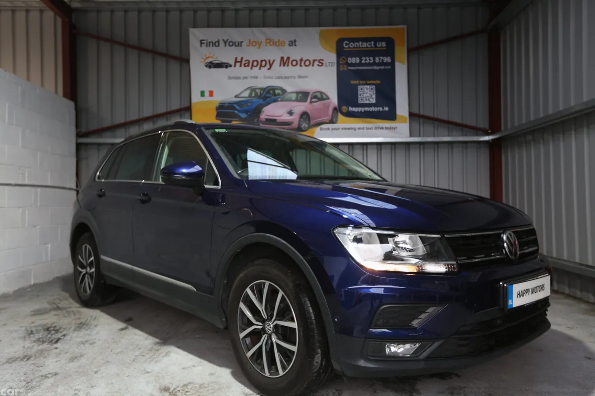 Volkswagen Tiguan SUV, Petrol, 2020, Blue