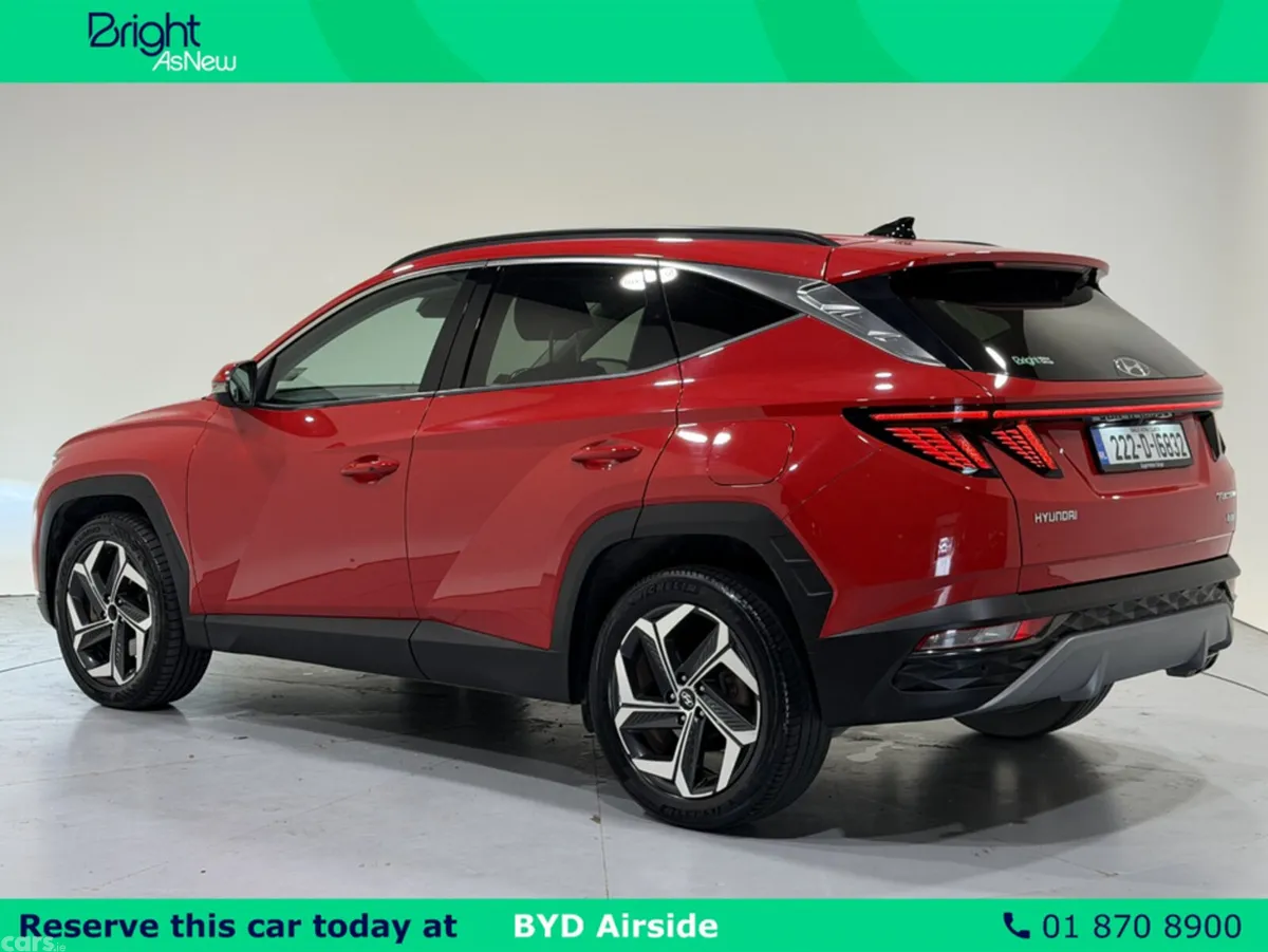 Hyundai Tucson MPV, Petrol Hybrid, 2022, Red
