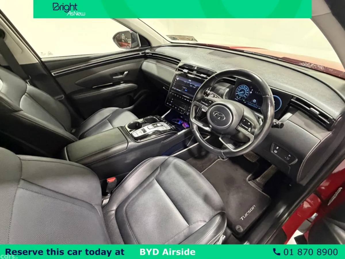 Hyundai Tucson MPV, Petrol Hybrid, 2022, Red