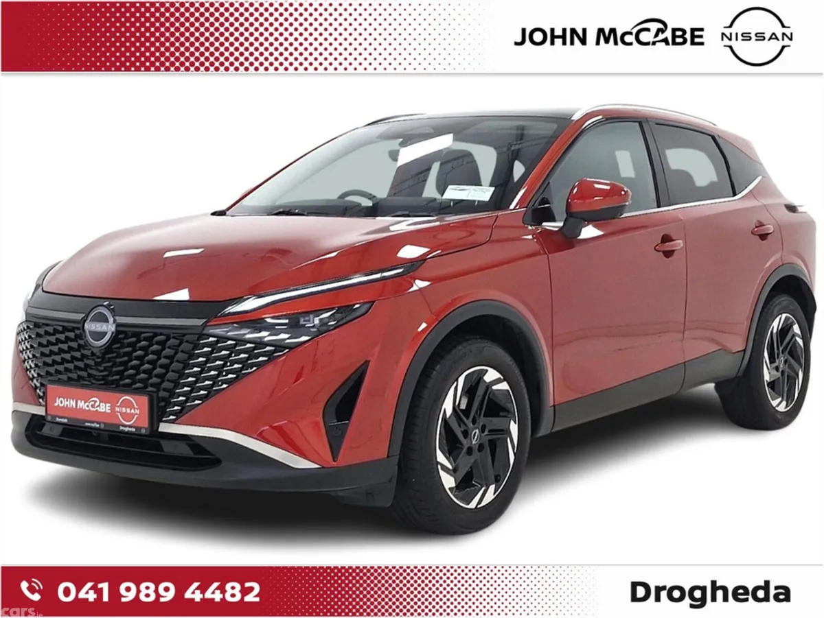 Nissan Qashqai MPV, Petrol Hybrid, 2025, Red