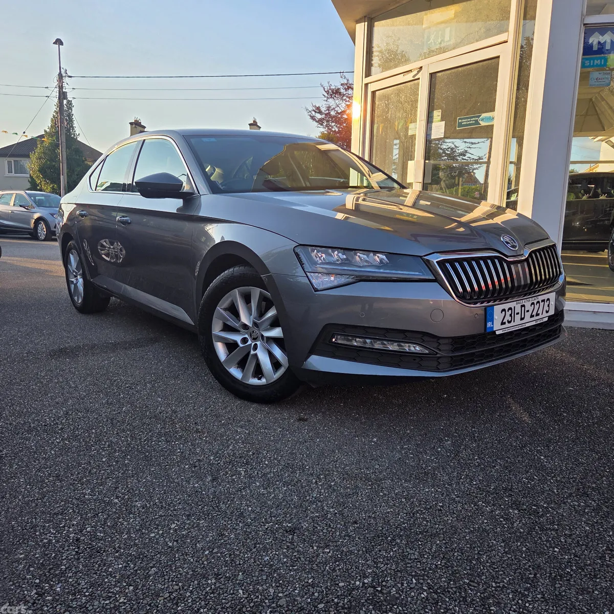 Skoda Superb Saloon, Diesel, 2023, Grey