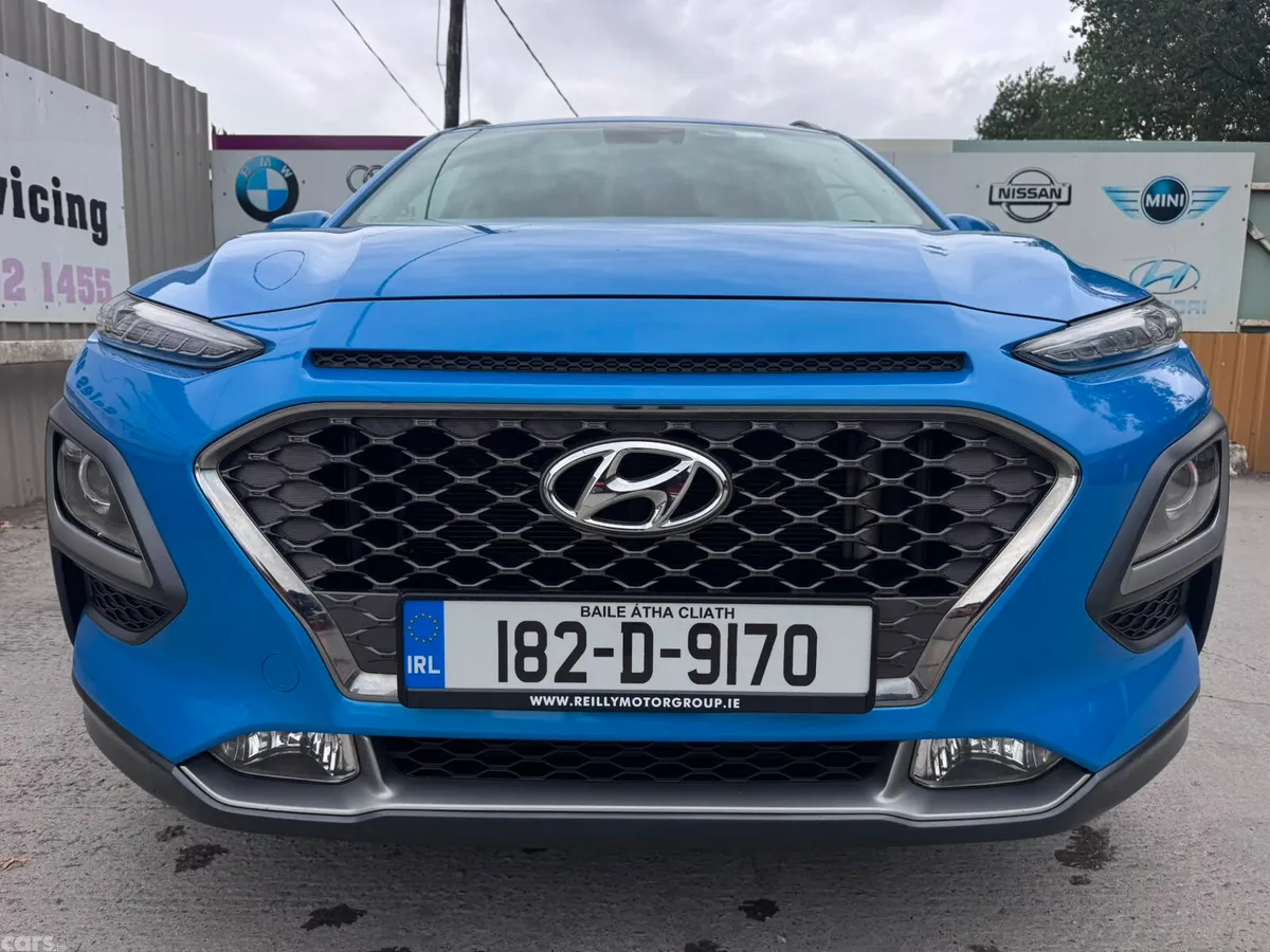 Hyundai KONA MPV, Petrol, 2018, Blue