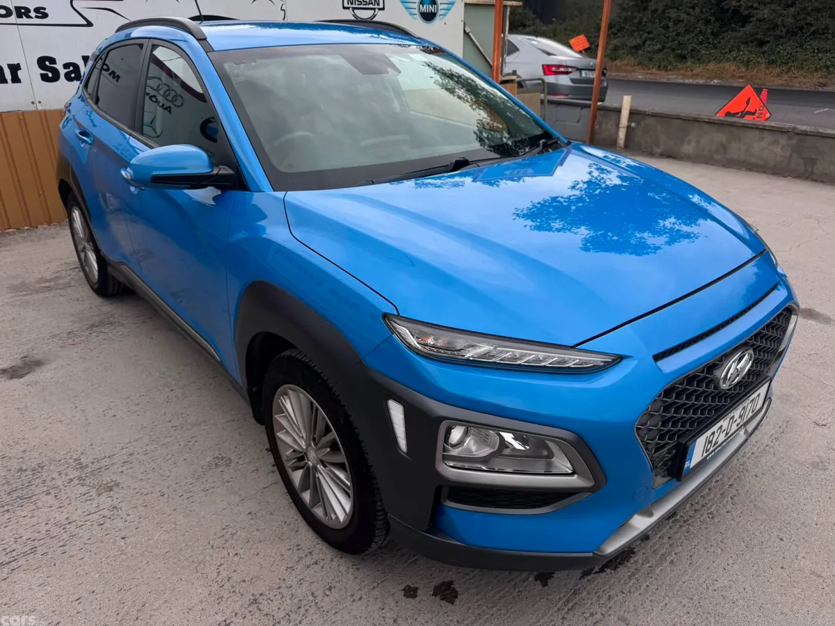 Hyundai KONA MPV, Petrol, 2018, Blue