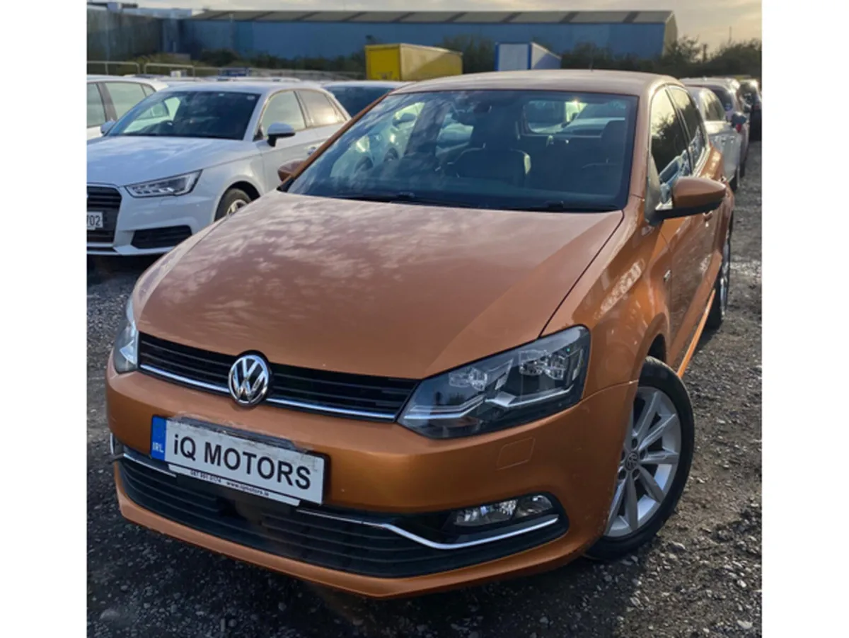 Volkswagen Polo Hatchback, Petrol, 2017, Orange