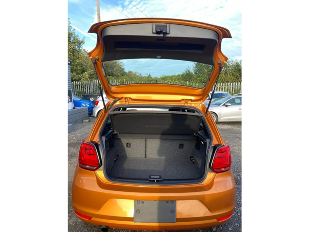 Volkswagen Polo Hatchback, Petrol, 2017, Orange