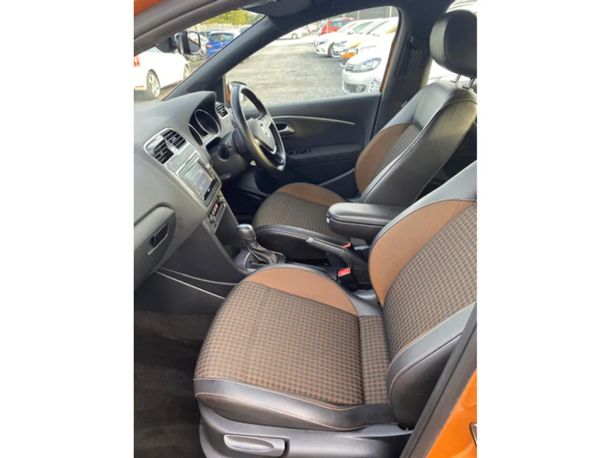 Volkswagen Polo Hatchback, Petrol, 2017, Orange