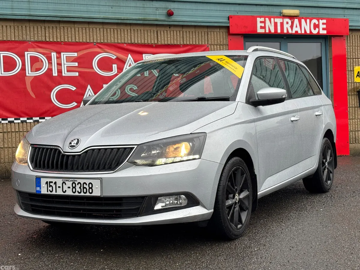 Skoda Fabia Estate, Petrol, 2015, Silver
