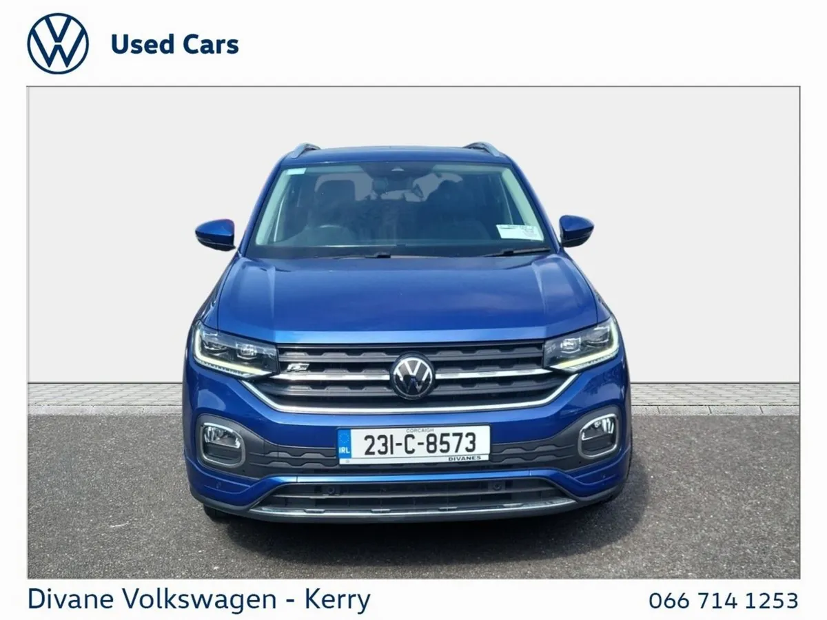 Volkswagen T-Cross SUV, Petrol, 2023, Blue