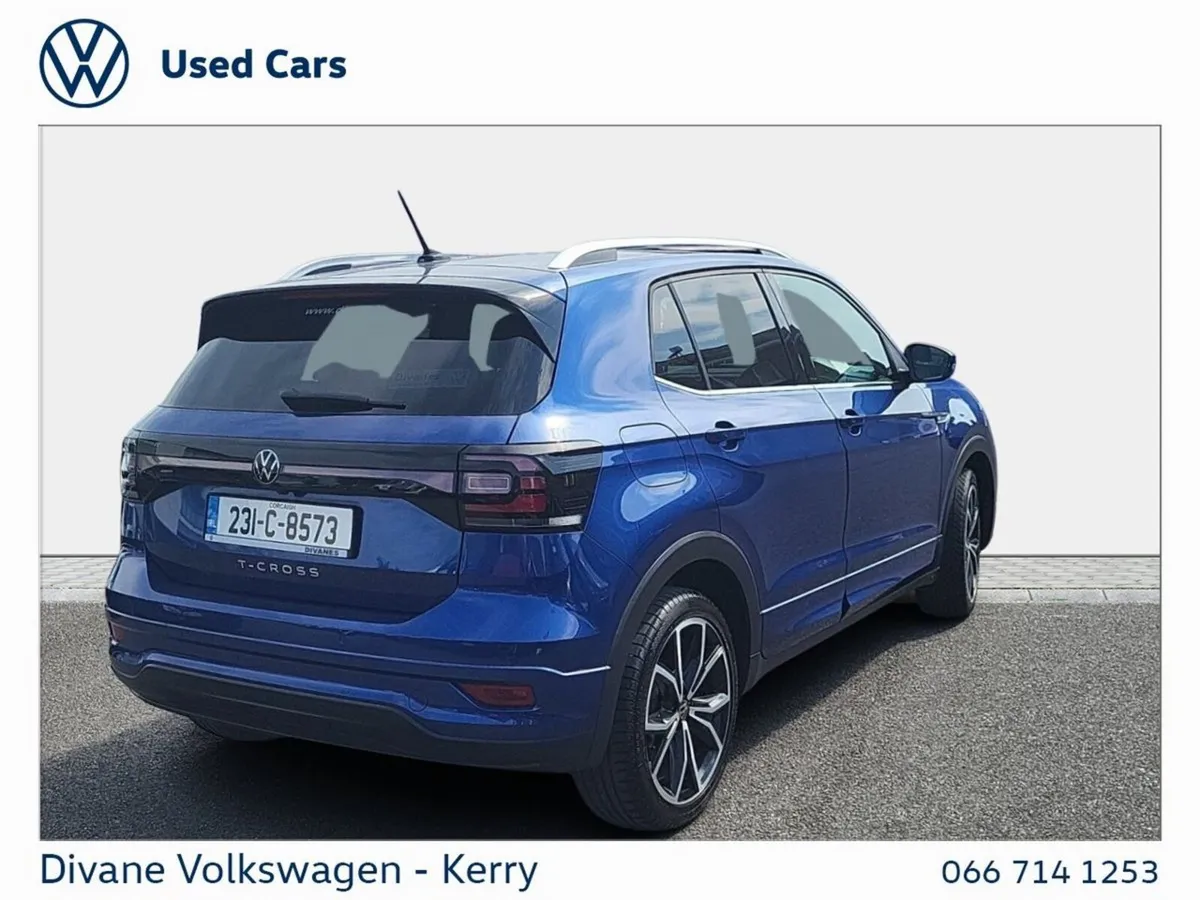 Volkswagen T-Cross SUV, Petrol, 2023, Blue