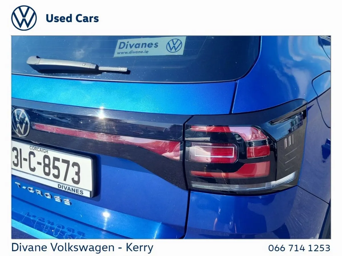 Volkswagen T-Cross SUV, Petrol, 2023, Blue