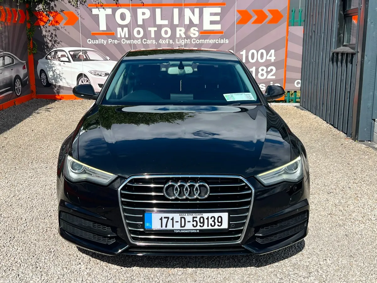 Audi A6 Saloon, Diesel, 2017, Black