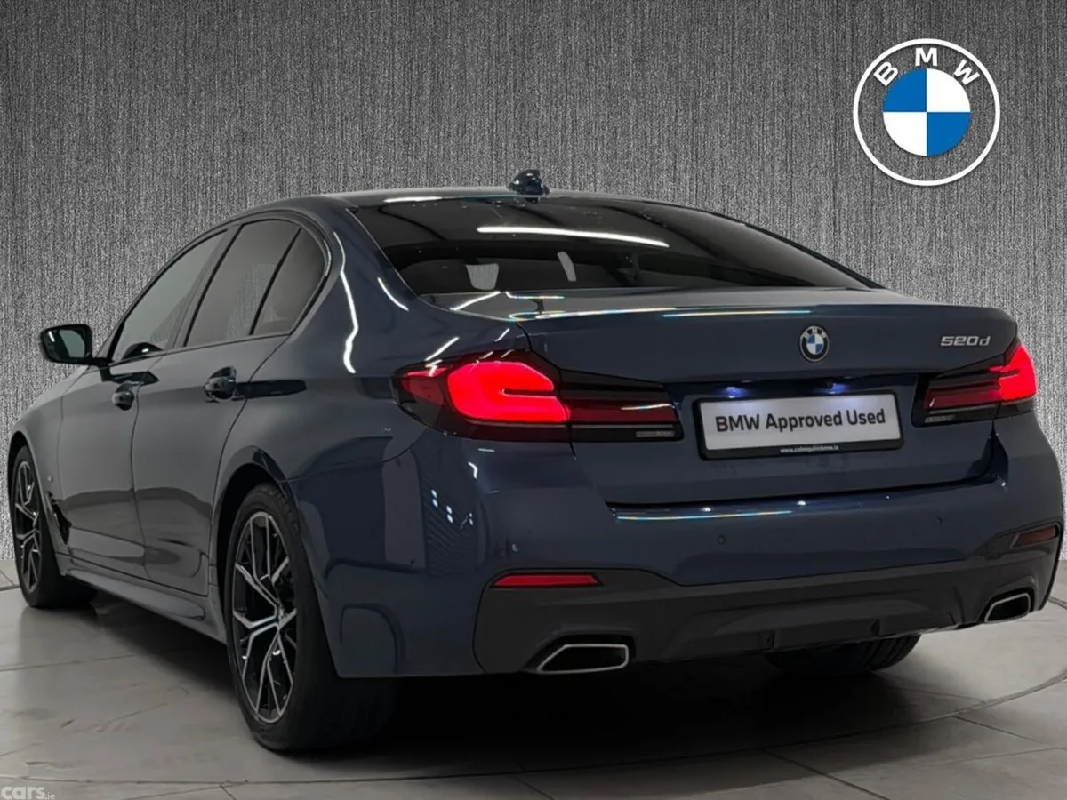 BMW 5-Series Saloon, Diesel, 2023, Blue