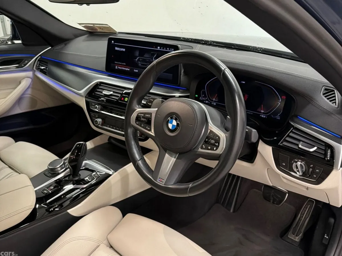 BMW 5-Series Saloon, Diesel, 2023, Blue