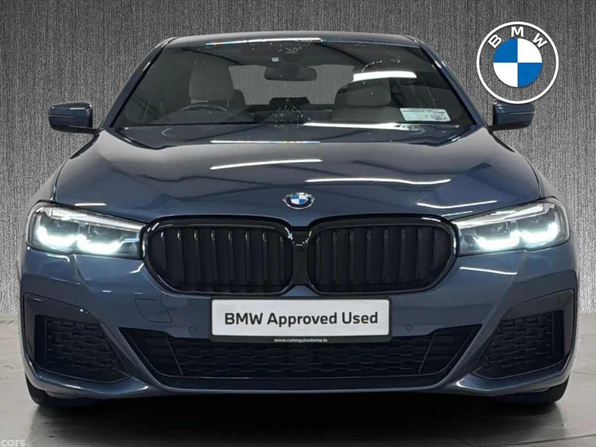 BMW 5-Series Saloon, Diesel, 2023, Blue
