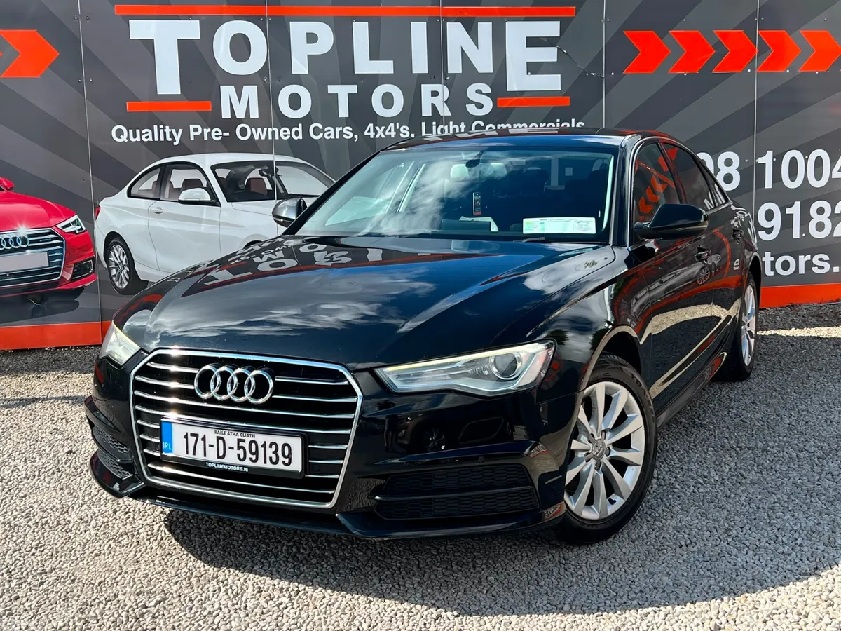 Audi A6 Saloon, Diesel, 2017, Black