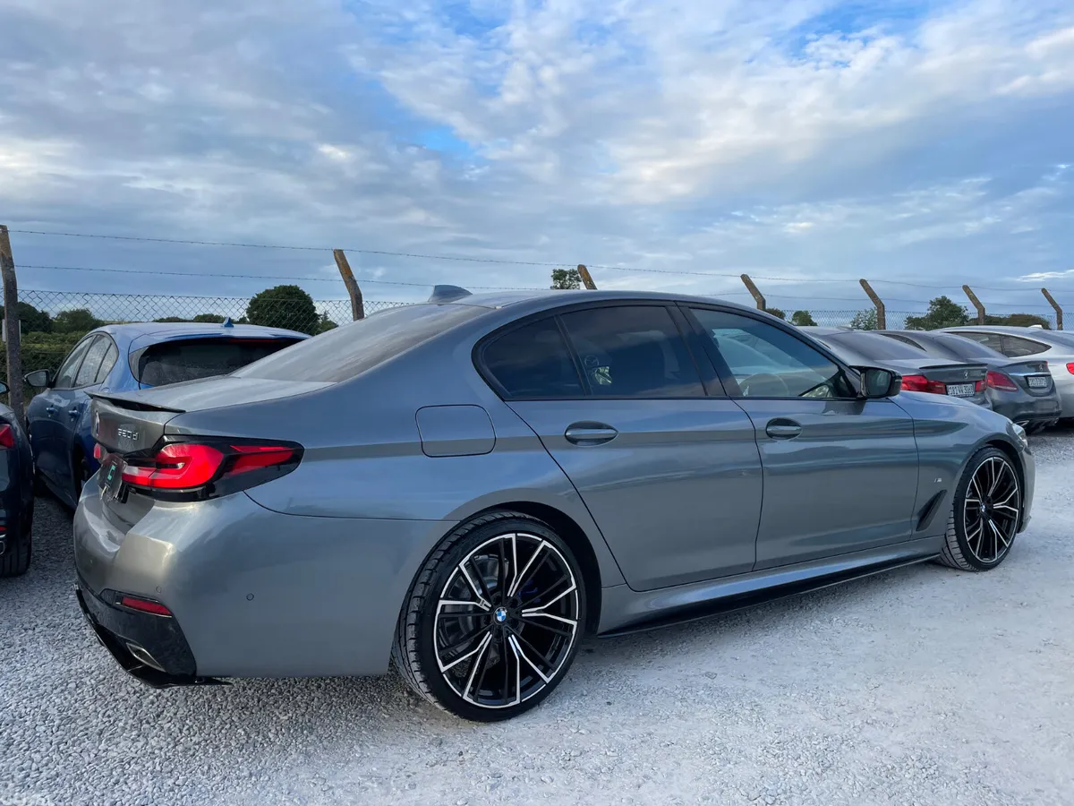 BMW 5-Series Saloon, Diesel, 2021, Blue