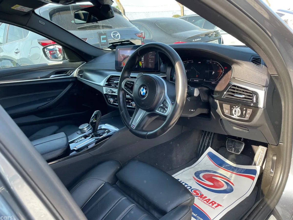 BMW 5-Series Saloon, Diesel, 2021, Blue